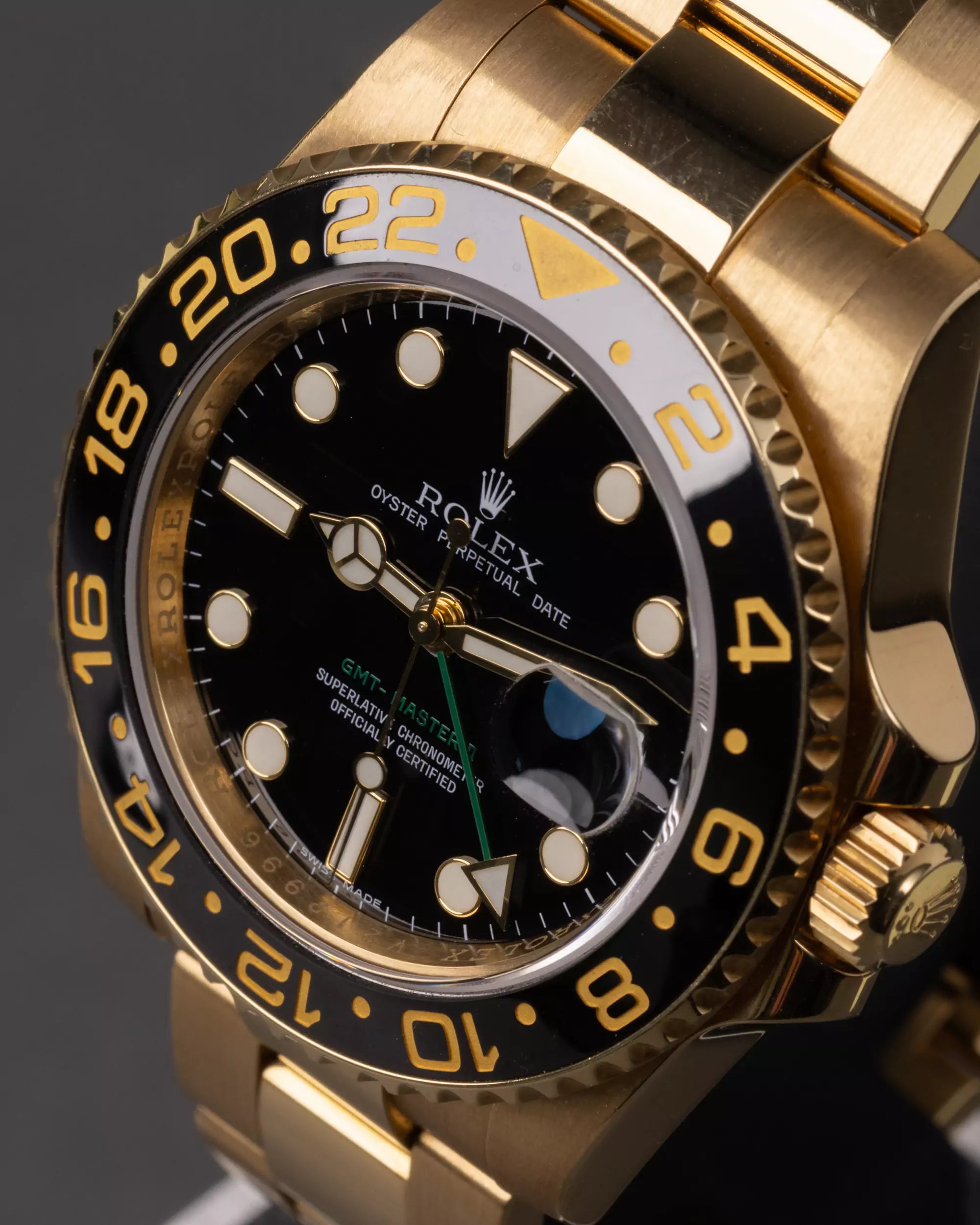 Rolex Uhr GMT Master Gold