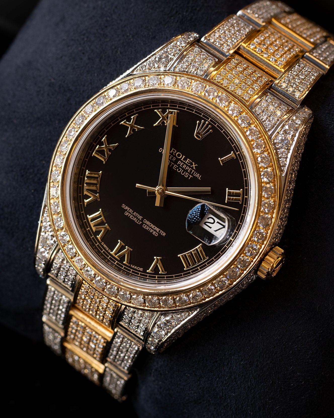 Rolex Datejust II  Iced Out